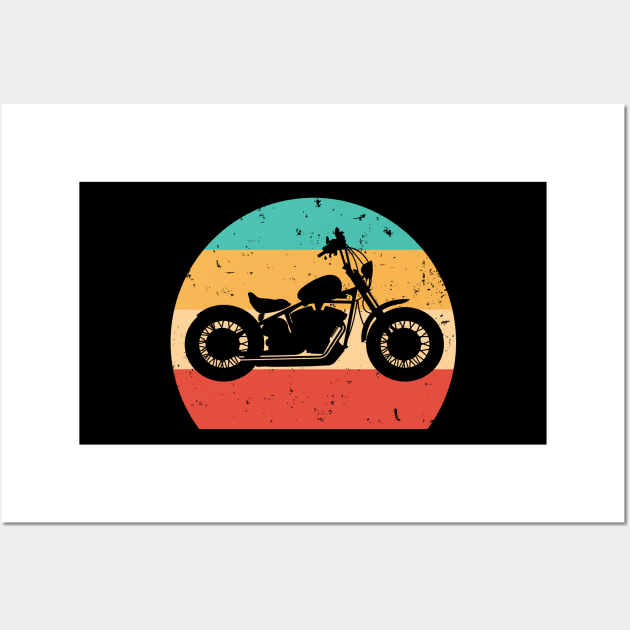 Biker Heartbeat,rider Heartbeat Motorcycle Grandpa Wall Art by mezy